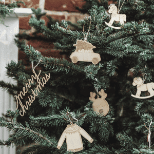 Julefigurer Træ Julepynt