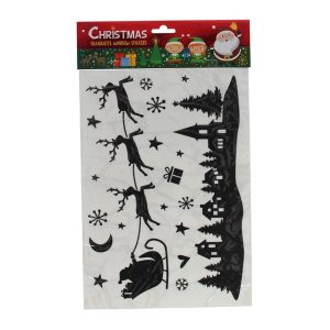 Wins Holland Silhouette Window Stickers Christmas