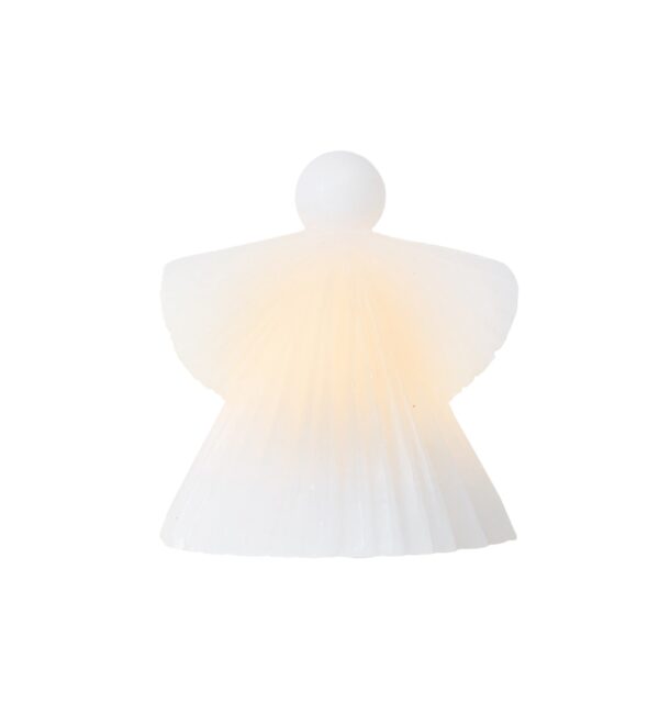 Asta engel , hvid - H12,5 cm.