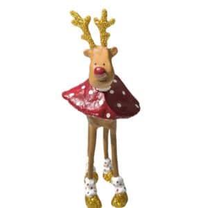 Mini Mush Rudolf julefigur - H12 cm.