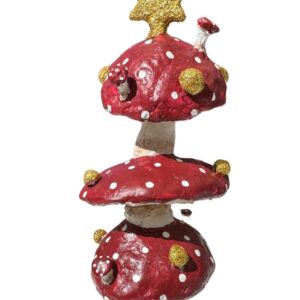 Mushroom træ julefigur