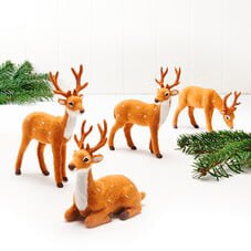 Dådyrhanner - Med hoved lige frem