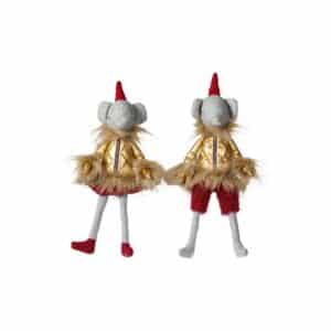 Elefant med guldjakke-Med bukser