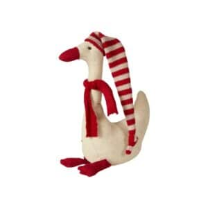 Gås med tørklæde 21 cm høj