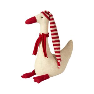 Gås med tørklæde 30 cm høj