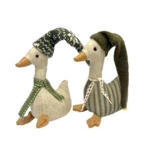 Gytha gås med hue-Grøn hue