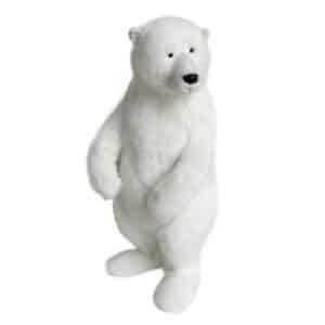 Isbjørn stående på bagpoterne