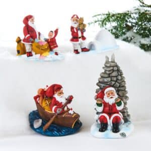 Julemand i Grønland - Julemand i kajak