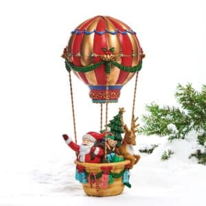 Julemand i luftballon