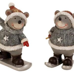 Mus i sneen - Snowboard