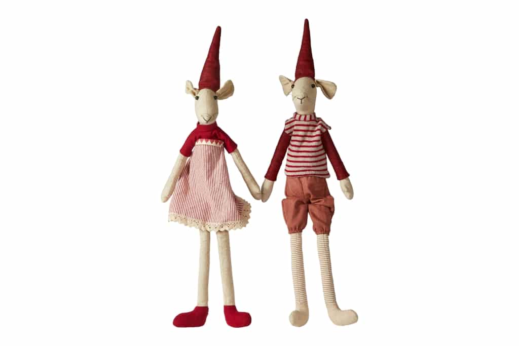 Noa og Nelli 50 cm høje -Med kjole