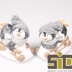 Pingviner i sneen - Venstre