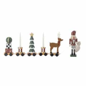 Bloomingville - Vadim Deko juletog, Multifarvet, MDF, L51xH19xB6 cm